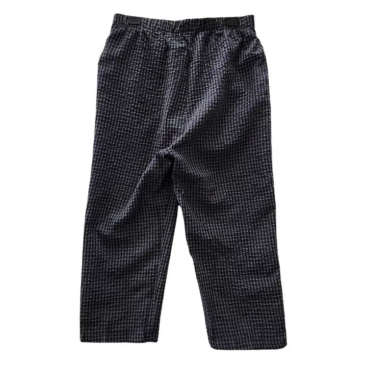 [BUNJANG] Vintage Hickory Stripe Casual Banding Pants L / 빈티지 캐주얼 히코리 스트라이프 밴딩 바지 L