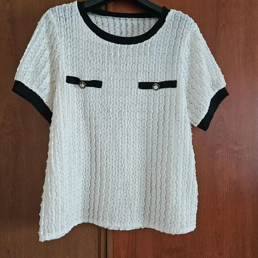 [BUNJANG] Elegant Suit Blouse (Size 55-66) / 예쁜정장블라우스 55~66