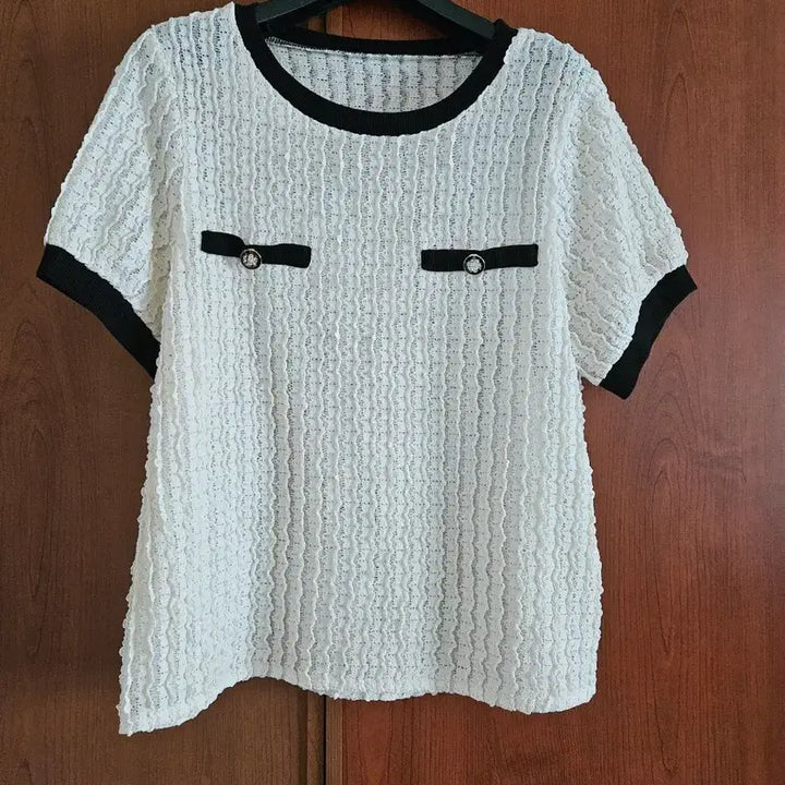 [BUNJANG] Elegant Suit Blouse (Size 55-66) / 예쁜정장블라우스 55~66