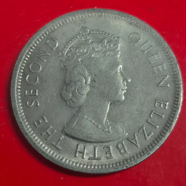 [BUNJANG] 1973 Hong Kong 1 Dollar Coin / 1973 홍콩 1달러 동전 M2453