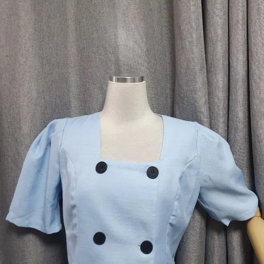 [BUNJANG] Square Blooming Blouse / 스퀘어 블른밍 블라우스