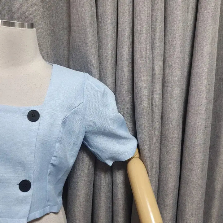 [BUNJANG] Square Blooming Blouse / 스퀘어 블른밍 블라우스