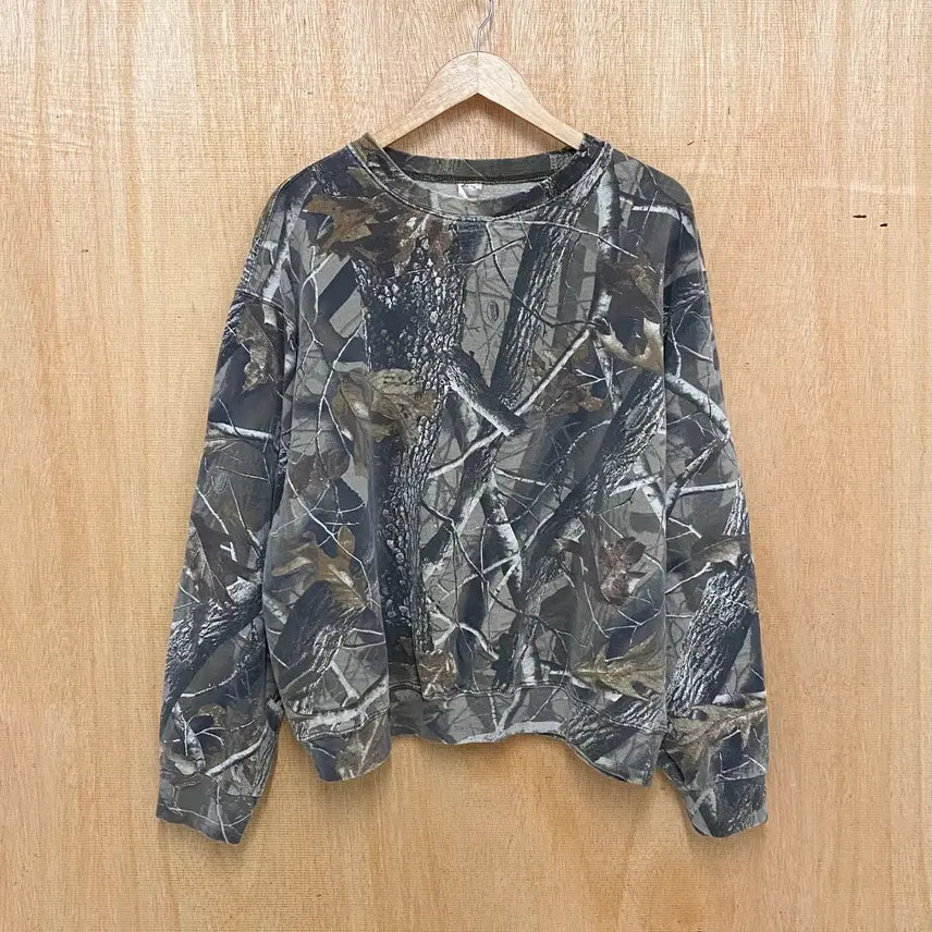 [BUNJANG] Liberty Real Tree 90s Sweatshirt / 90년대 리버티 리얼트리 맨투맨 스웻셔츠