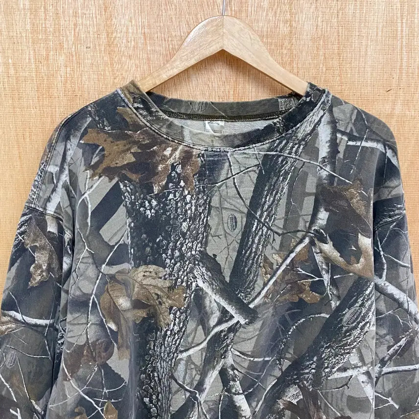 [BUNJANG] Liberty Real Tree 90s Sweatshirt / 90년대 리버티 리얼트리 맨투맨 스웻셔츠