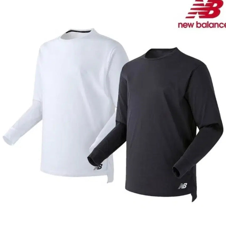 [BUNJANG] New Balance Long Sleeve T-Shirt White L / 뉴발란스 긴팔 티셔츠 화이트 100  L