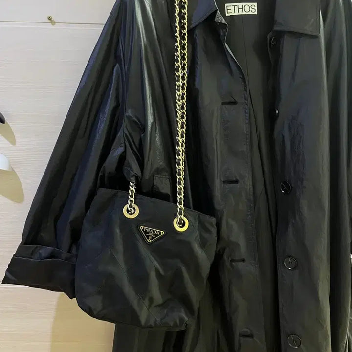[BUNJANG] Prada Vintage Quilted Chain Mini Bag / 빈티지 프라다 퀼팅 체인 미니백 정품