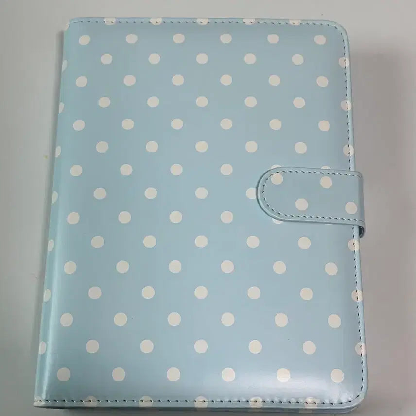 [BUNJANG] A5 Macaron Dot Binder with 30 Double-Sided Sleeves / A5 마카롱 도트 바인더 (양면속지 30장)