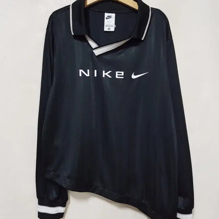 [BUNJANG] Nike Dri-FIT Jacquard Long Sleeve Slim Fit - Size L / 나이키 드라이핏 자카드 롱슬리브 L사이즈 슬림핏