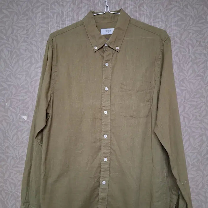 [BUNJANG] TOPTEN Oxford Shirt Khaki (Size 95) / 탑텐 옥스포드 셔츠 카키색 남방(95)