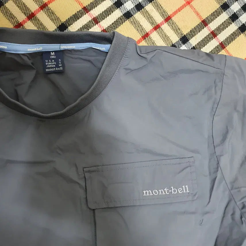[BUNJANG] Montbell Woven Short Sleeve Setup Set / 주-43 몽벨 우븐 반팔 셋업 세트