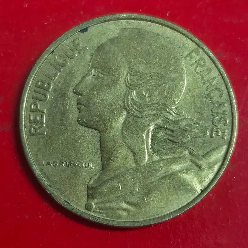 [BUNJANG] 1982 French 10 Centimes Coin / 1982 프랑스 10상팀 동전 M2456