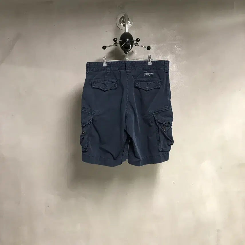 [BUNJANG] Polo Ralph Lauren Navy Cargo Shorts Size 36 / 폴로 랄프로렌 네이비 카고 반바지 36