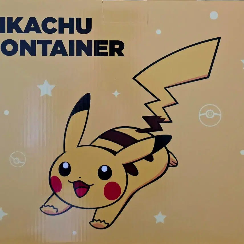 [BUNJANG] Baskin Robbins Pikachu Container / 베스킨라빈스 피카츄 컨테이너