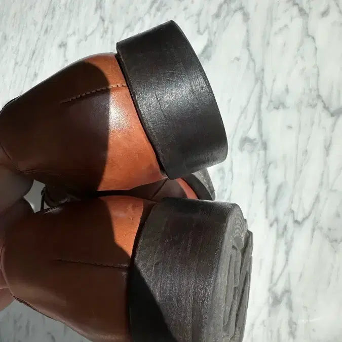 [BUNJANG] Paraboot Chambord Suede Leather Combination Goodyear Welt UK 7 / 파라부트 샴보드  uk7