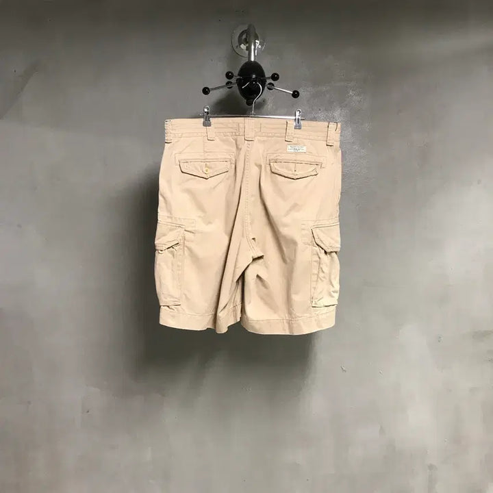 [BUNJANG] Polo Ralph Lauren Beige Cargo Shorts 38 / 폴로 랄프로렌 베이지 카고 반바지 38