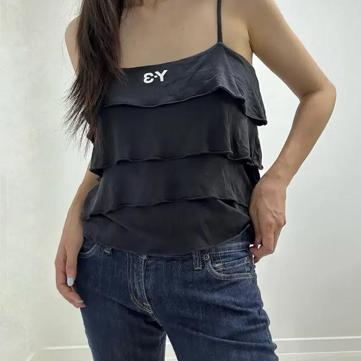 [BUNJANG] Yohji Yamamoto Sleeveless Reversible Logo Top / [Y-3] yohji yamamoto sleeveless