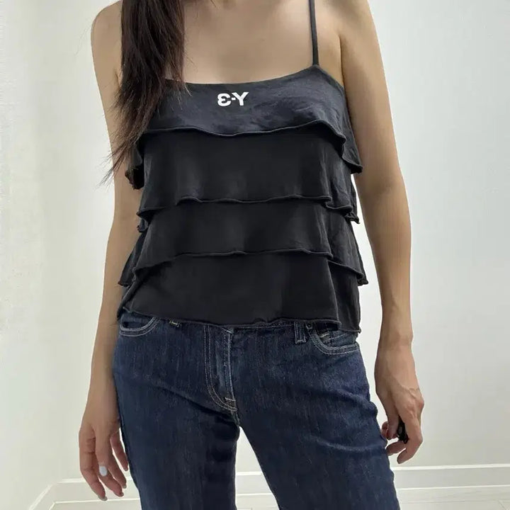 [BUNJANG] Yohji Yamamoto Sleeveless Reversible Logo Top / [Y-3] yohji yamamoto sleeveless
