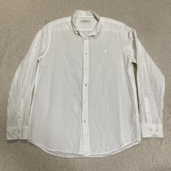 [SOLD OUT] 빈폴 셔츠 화이트 긴팔 100