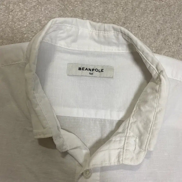 [SOLD OUT] 빈폴 셔츠 화이트 긴팔 100