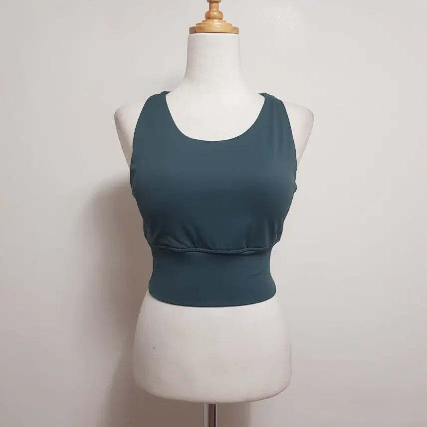 [BUNJANG] ATHLETE Green Crop Top - Women&