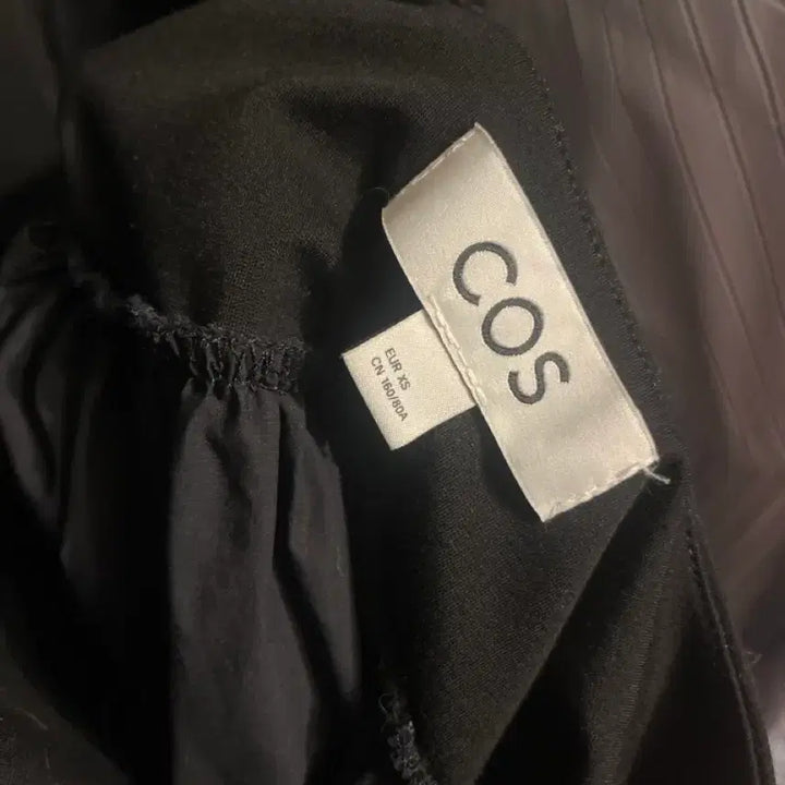 [BUNJANG] COS Black Puff Sleeve Dress XS / COS 블랙 퍼프소매 원피스 XS