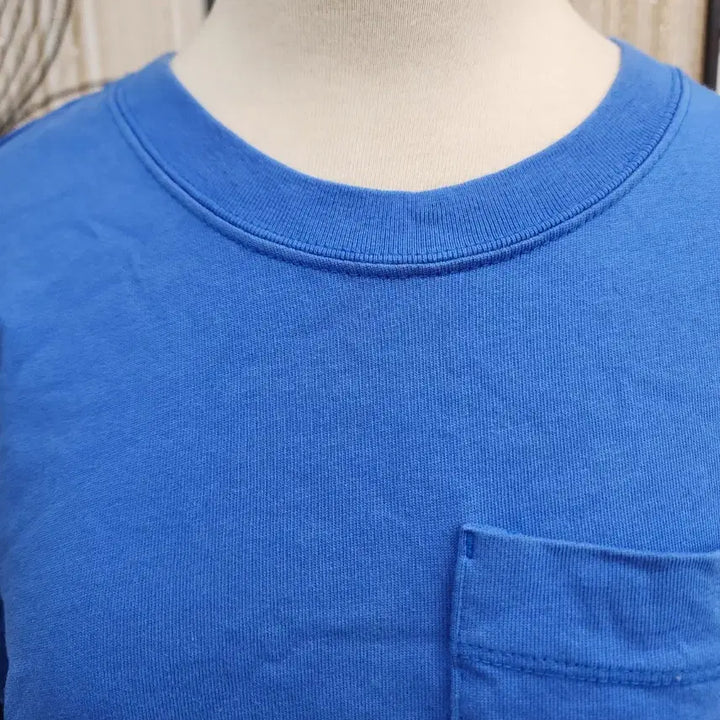 [BUNJANG] Nike Pocket T-Shirt Blue Size M / 나이키 포켓 반팔 티셔츠 블루색상 M사이즈