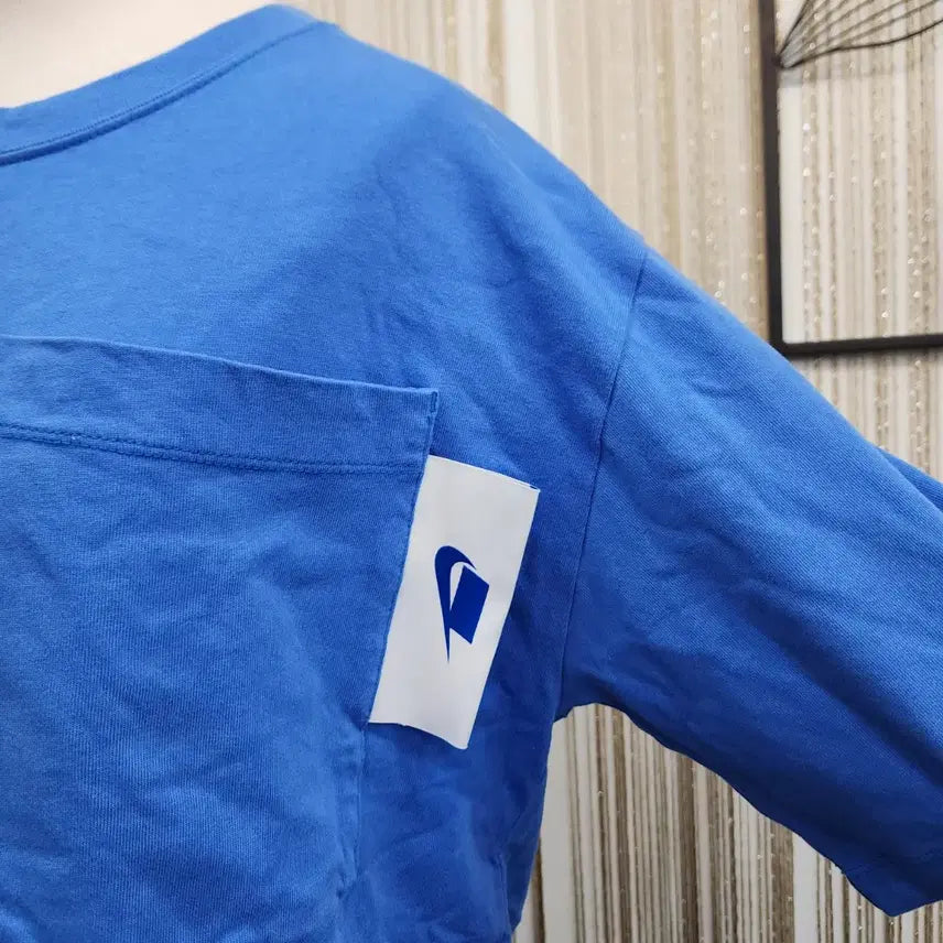 [BUNJANG] Nike Pocket T-Shirt Blue Size M / 나이키 포켓 반팔 티셔츠 블루색상 M사이즈