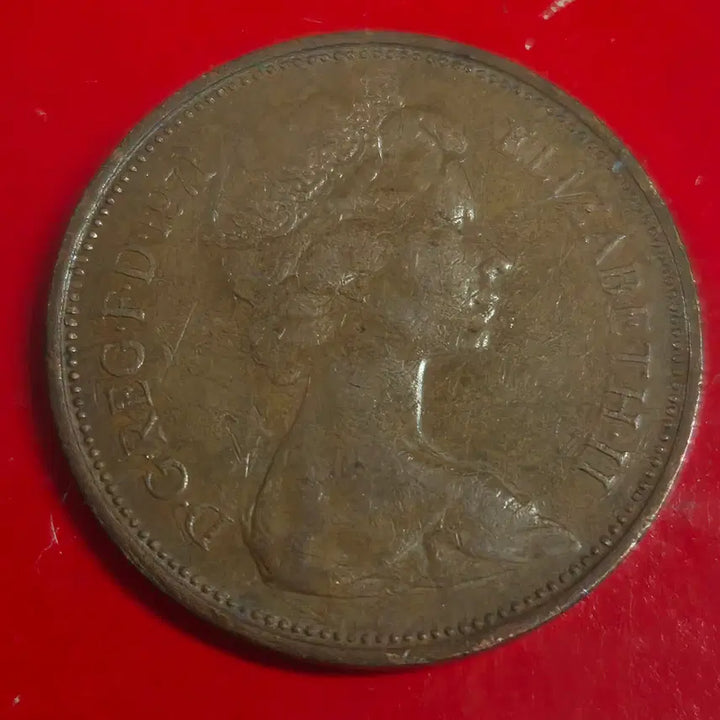 [BUNJANG] 1971 United Kingdom 2 Pence Coin / 1971 영국 2펜스 동전 M2459