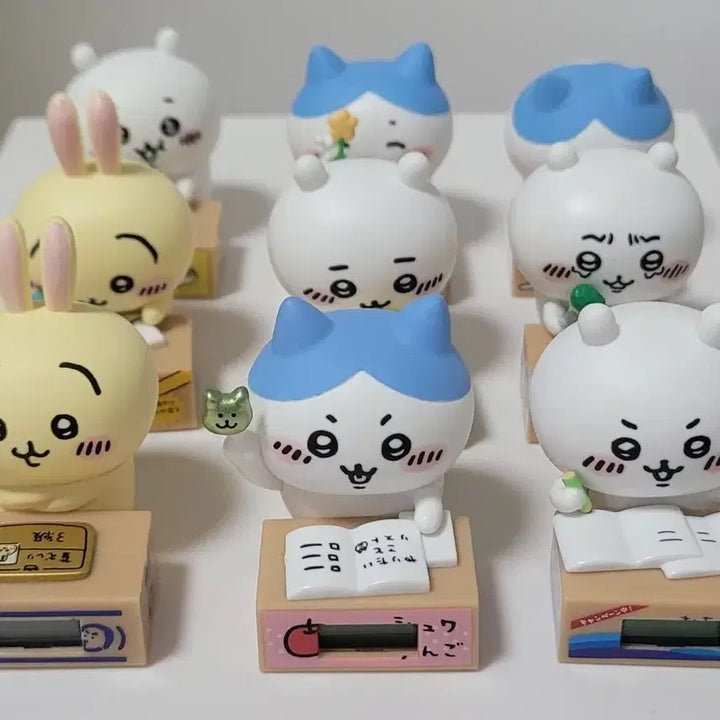 [BUNJANG] Chiikawa Clock Gacha 9-Piece Bundle Set + Tako Chiikawa / 치이카와 시계 가챠 9개 일괄+문어카와