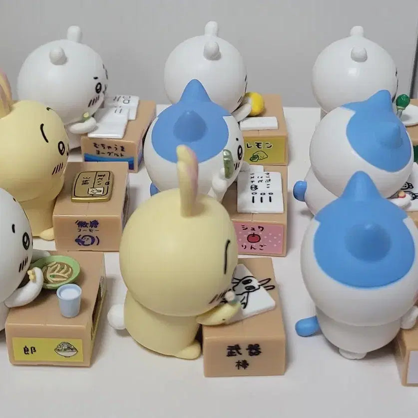 [BUNJANG] Chiikawa Clock Gacha 9-Piece Bundle Set + Tako Chiikawa / 치이카와 시계 가챠 9개 일괄+문어카와