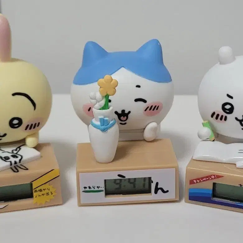 [BUNJANG] Chiikawa Clock Gacha 9-Piece Bundle Set + Tako Chiikawa / 치이카와 시계 가챠 9개 일괄+문어카와