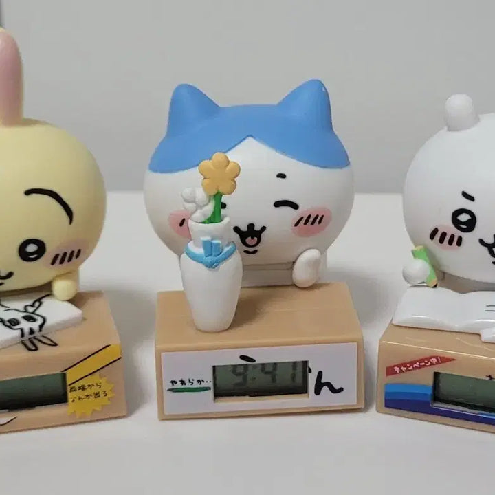 [BUNJANG] Chiikawa Clock Gacha 9-Piece Bundle Set + Tako Chiikawa / 치이카와 시계 가챠 9개 일괄+문어카와