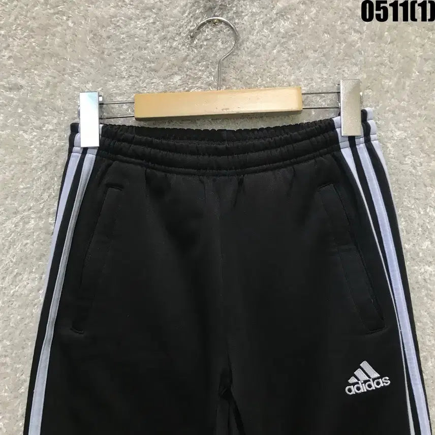 [BUNJANG] Adidas 3-Stripes Track Pants Black S / 아디다스 삼선 트레이닝 바지 블랙 s