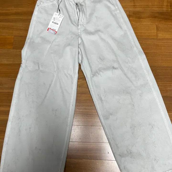 [BUNJANG] Zara White Denim Pants / 자라 화이트 데님 팬츠 새상품