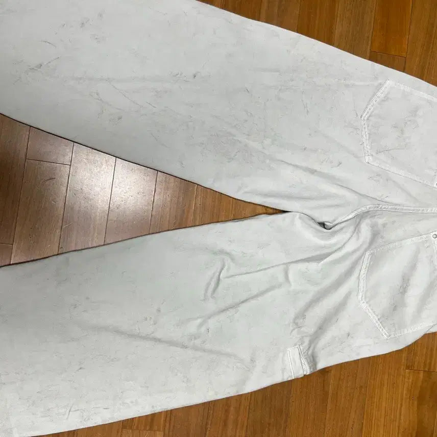 [BUNJANG] Zara White Denim Pants / 자라 화이트 데님 팬츠 새상품