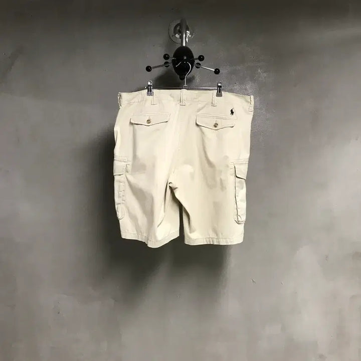 [BUNJANG] Polo Ralph Lauren Beige Cargo Shorts / 폴로 랄프로렌 베이지 카고 반바지 38