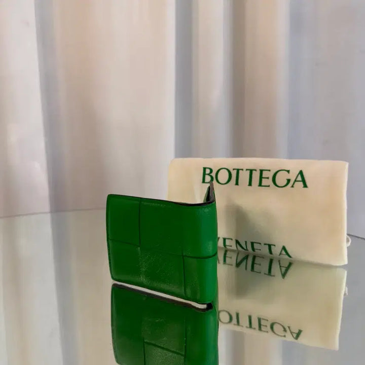 [BUNJANG] Bottega Veneta Cassette Parrot Bifold Wallet / 보테가베네타 카세트 패러킷 반지갑