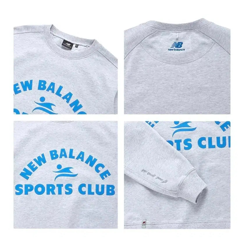 [BUNJANG] New Balance Sport Club Heavy Sweatshirt / 뉴발란스 스포츠 클럽 헤비 스웨트셔츠 95 M