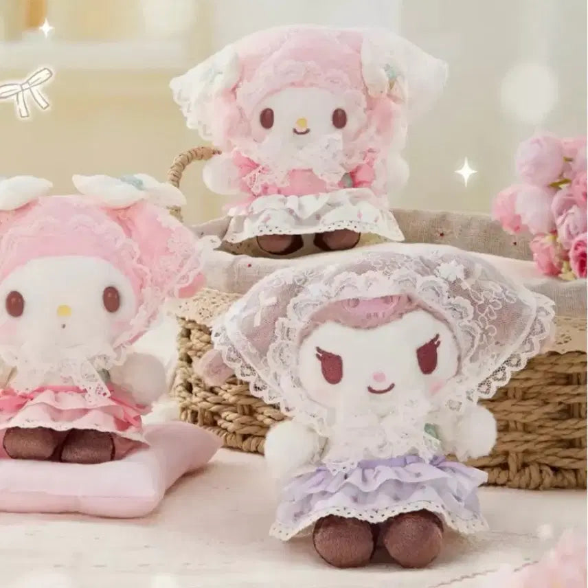 [BUNJANG] My Sweet Piano Forest Lace Mascot Keychain / 마이스윗피아노 포레스트 레이스 마스코트 키링