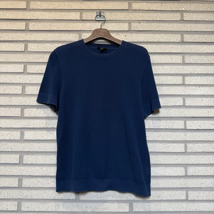 [BUNJANG] COS Blue Classic Short Sleeve T-Shirt / 코스 블루 클래식 반팔