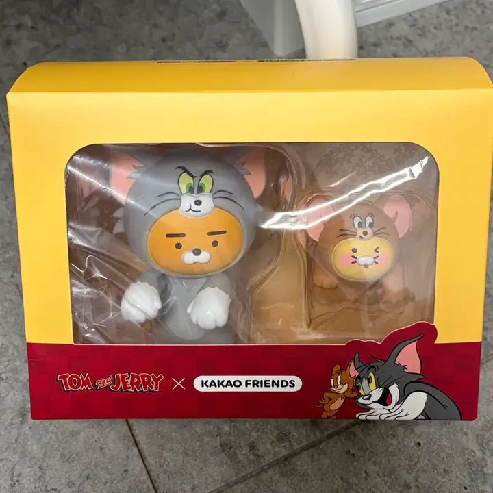 [BUNJANG] Tom and Jerry x Kakao Friends Collaboration Figure Set / 톰과 제리 X 카카오프렌즈 피규어 세트(10만)