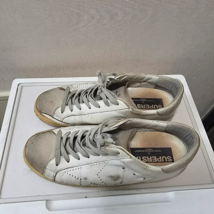 [BUNJANG] Golden Goose Superstar White Sneakers Size 42 / 골든구스 슈퍼스타 화이트 스니커즈 42