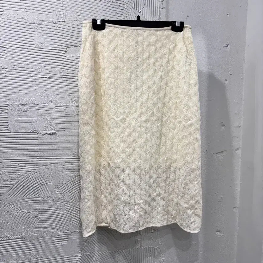 [BUNJANG] Odette Lace Long Skirt / 오데뜨 레이스 롱스커트