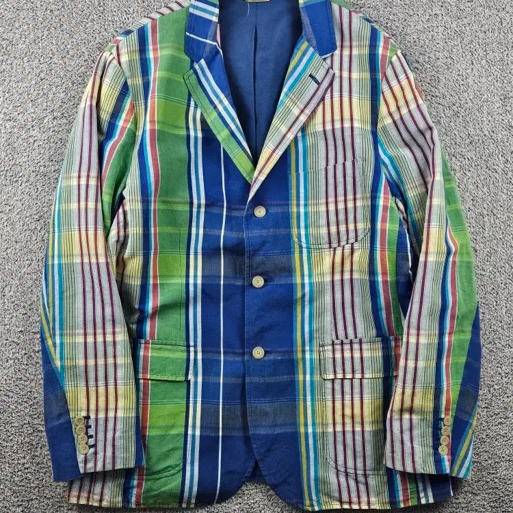 [BUNJANG] Polo Ralph Lauren Multi Check Blazer Jacket XL / 폴로랄프로렌 블레이져 자켓 ( XL ) / 12178