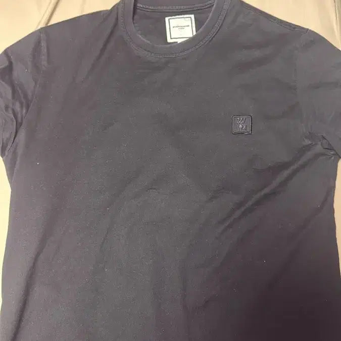 [BUNJANG] Wooyoungmi Flower Short Sleeve T-Shirt Size 46 / 우영미 플라워 반팔 46