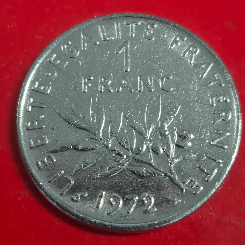 [BUNJANG] 1972 France 1 Franc Coin / 1972 프랑스 1프랑 동전 M2462