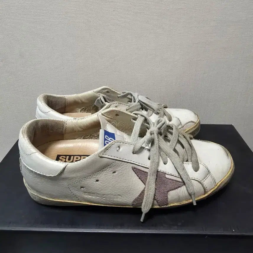 [BUNJANG] Golden Goose Superstar Sneakers White Purple / 골든구스 슈퍼스타 화이트 퍼플 스니커즈