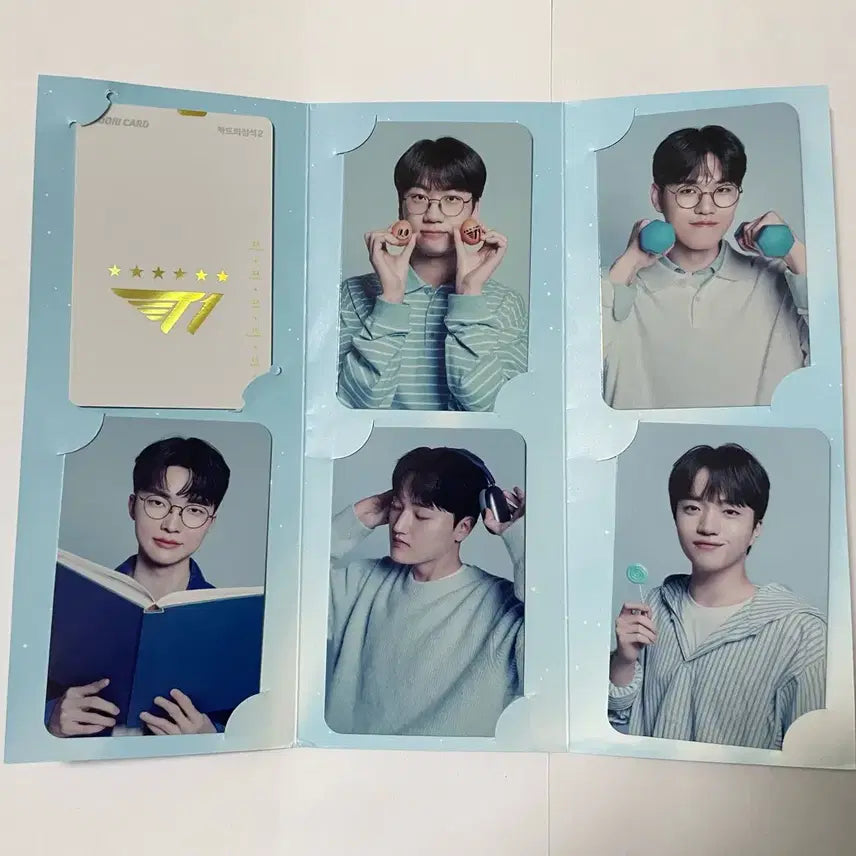 [BUNJANG] T1 Woori Bank Photocard Set / T1 우리은행 포토카드 포카 세트