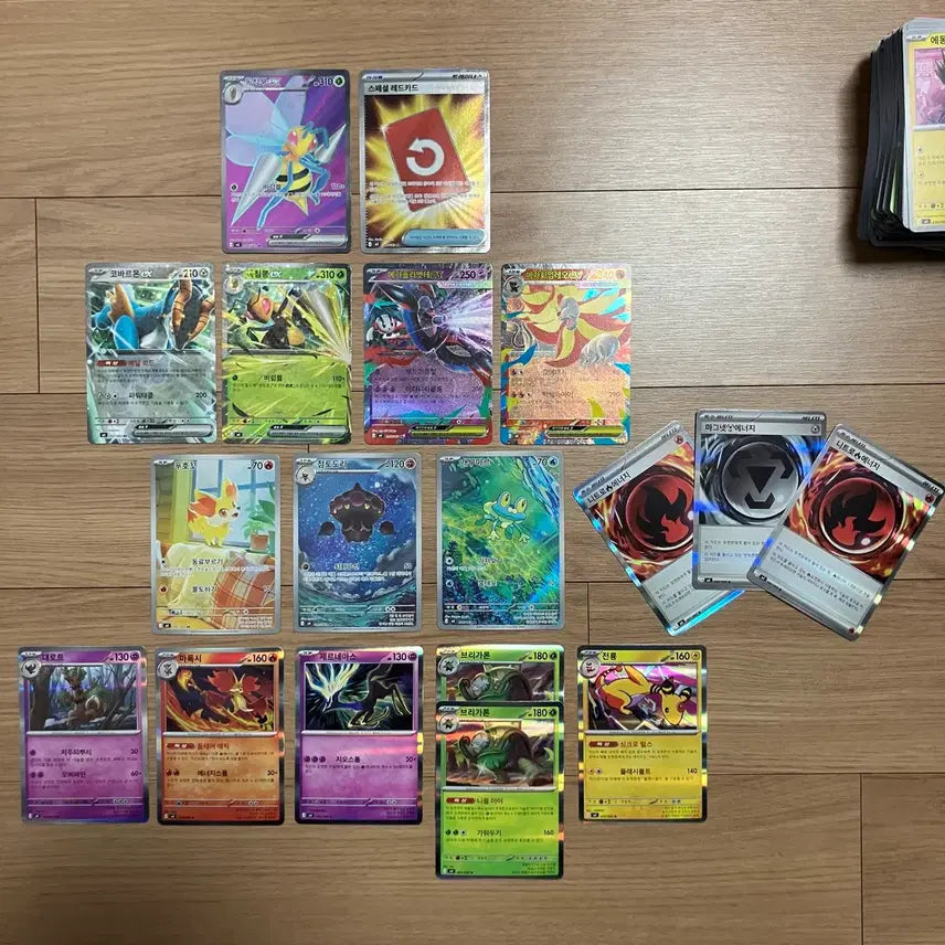[BUNJANG] Pokemon Ninja Spinner SR AR RR R Cards Bundle Set / 포켓몬 닌자스피너 SR AR RR R 카드 포케카 (일괄)