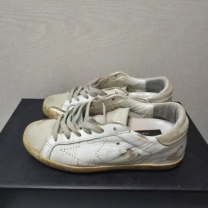 [BUNJANG] Golden Goose White Vintage Sneakers Size 36 / 골든구스 화이트 빈티지 스니커즈 36